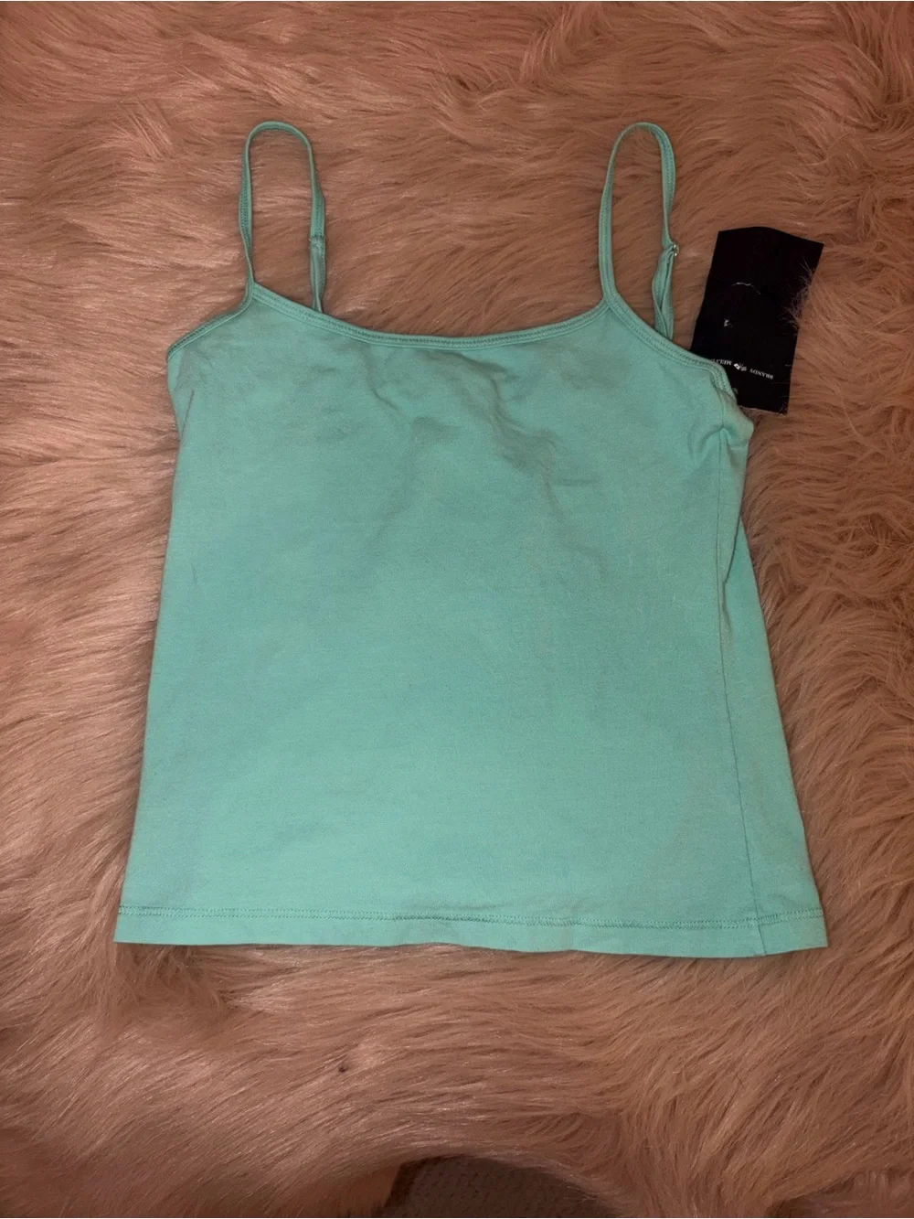 Brandy Melville Mint Green Spaghetti Strap Tank